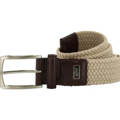 Greg Norman Solid Braided Stretch Accessories Belts Golf Apparel