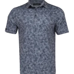 Greg Norman Solitaire ML75 Stretch Shirt Polo Short Sleeve Golf Apparel
