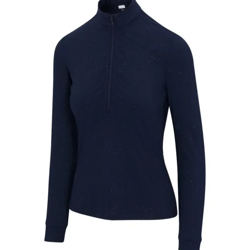 Greg Norman Stardust 1/2 Zip Outerwear Pullover Golf Apparel