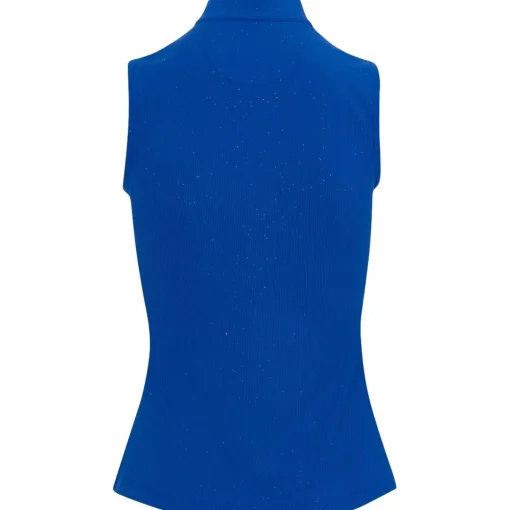 Greg Norman Stardust Sleeveless Shirt Polo Short Sleeve Golf Apparel