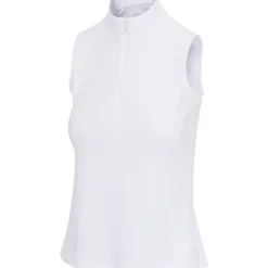 Greg Norman Stardust Sleeveless Shirt Polo Short Sleeve Golf Apparel