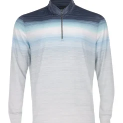 Greg Norman Sunset Ombre Outerwear 1/4 Zip Golf Apparel