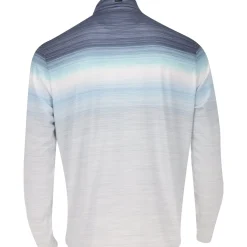 Greg Norman Sunset Ombre Outerwear 1/4 Zip Golf Apparel