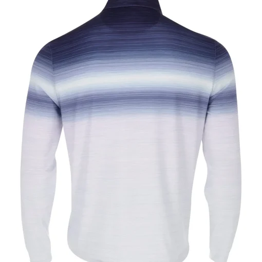 Greg Norman Sunset Ombre Outerwear Pullover Golf Apparel