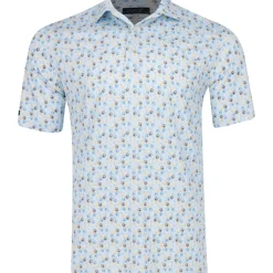 Greg Norman Tee Time ML75 Stretch Shirt Polo Short Sleeve Golf Apparel