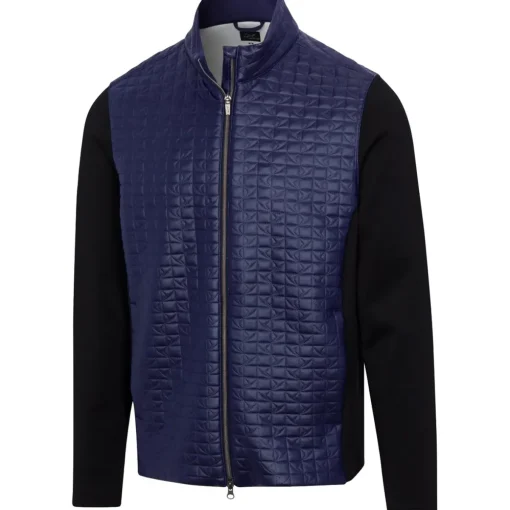 Greg Norman Tidal Wave Full-Zip Outerwear Jacket Golf Apparel