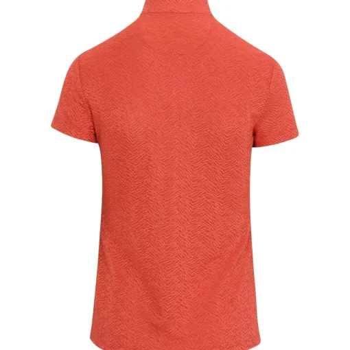 Greg Norman Tierra Jacquard Shirt Polo Short Sleeve Golf Apparel