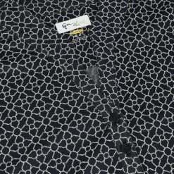 Greg Norman Trellis Jacquard Button Shirt Polo Short Sleeve Golf Apparel