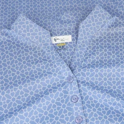 Greg Norman Trellis Jacquard Button Shirt Polo Short Sleeve Golf Apparel