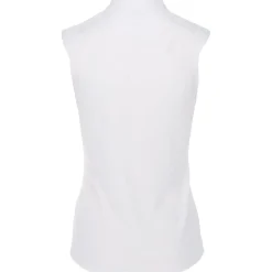 Greg Norman Tweed Jacquard Sleeveless Zip Mock Shirt Polo Short Sleeve Golf Apparel