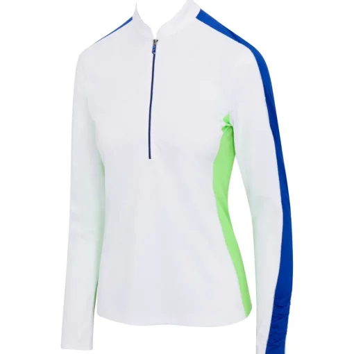 Greg Norman Vespa 1/2 Zip Outerwear Pullover Golf Apparel