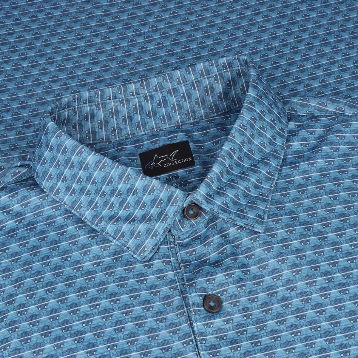 Greg Norman Vintage ML75 Shirt Polo Short Sleeve Golf Apparel