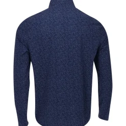 Greg Norman Weatherknit Boomerang Stretch 1/4 Zip Outerwear Pullover Golf Apparel