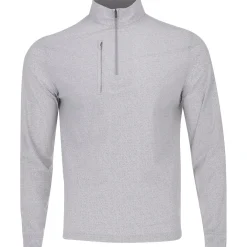Greg Norman Weatherknit Boomerang Stretch 1/4 Zip Outerwear Pullover Golf Apparel