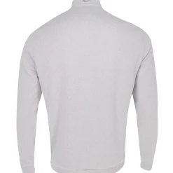Greg Norman Weatherknit Lined 1/4 Zip Windsweater Outerwear Pullover Golf Apparel