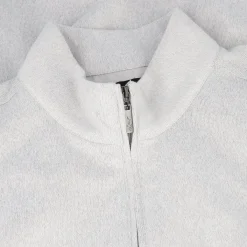 Greg Norman Weatherknit Lined 1/4 Zip Windsweater Outerwear Pullover Golf Apparel