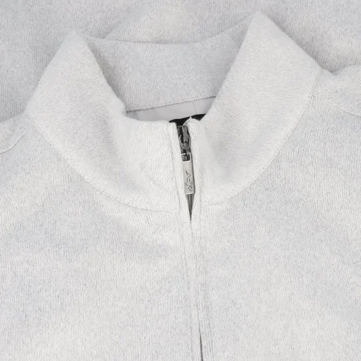 Greg Norman Weatherknit Lined 1/4 Zip Windsweater Outerwear Pullover Golf Apparel