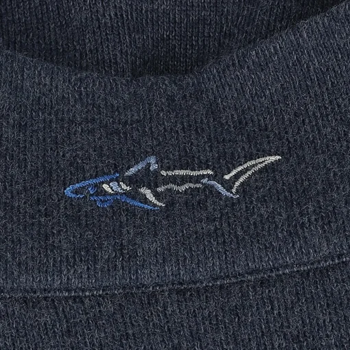 Greg Norman Weatherknit Lined 1/4 Zip Windsweater Outerwear Pullover Golf Apparel