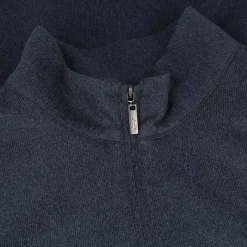 Greg Norman Weatherknit Lined 1/4 Zip Windsweater Outerwear Pullover Golf Apparel