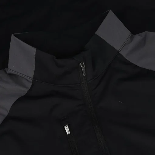 Greg Norman Weatherknit L/S Block Full Zip Jacket Rainwear Rain Jacket Golf Apparel