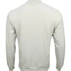 Greg Norman WeatherKnit Performance Blend Lined 1/4 Zip Wind Outerwear Pullover Golf Apparel