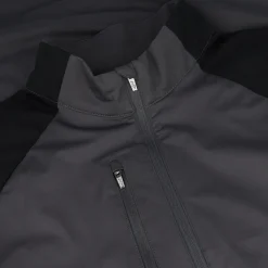 Greg Norman Weatherknit S/S Block Full Zip Jacket Rainwear Rain Shirt Golf Apparel
