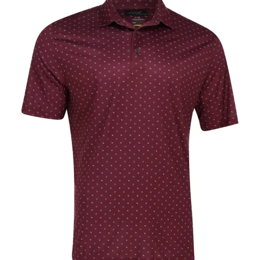 Greg Norman X-Lite Treasures Shirt Polo Short Sleeve Golf Apparel