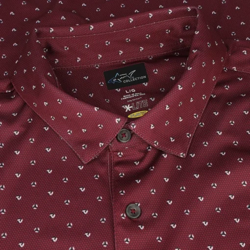 Greg Norman X-Lite Treasures Shirt Polo Short Sleeve Golf Apparel