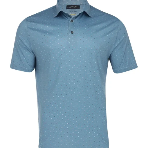 Greg Norman X-Lite Treasures Shirt Polo Short Sleeve Golf Apparel