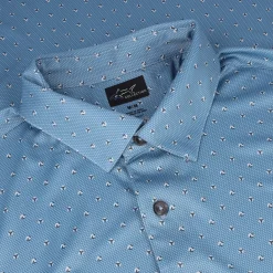Greg Norman X-Lite Treasures Shirt Polo Short Sleeve Golf Apparel