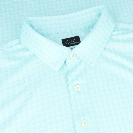 Greg Norman X-Lite Windmill Polo Shirt Polo Short Sleeve Golf Apparel