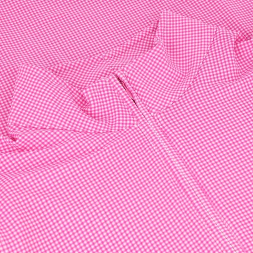IBKUL Essential Check Dress Polo Short Sleeve Golf Apparel