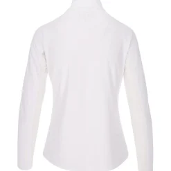 IBKUL Essential LS Zip Mock Shirt Polo Long Sleeve Golf Apparel