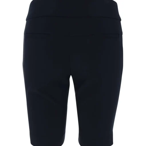 IBKUL Essential Stretch Woven Bermuda Shorts Flat Front Golf Apparel
