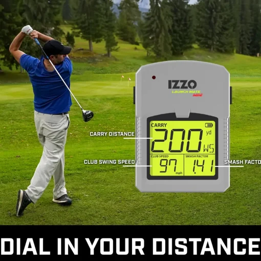 Izzo Launch Mate Mini Launch Monitor Swing Trainers Analyzers