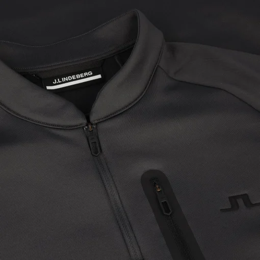 J. Lindeberg Adam Mid Layer Outerwear 1/4 Zip Golf Apparel