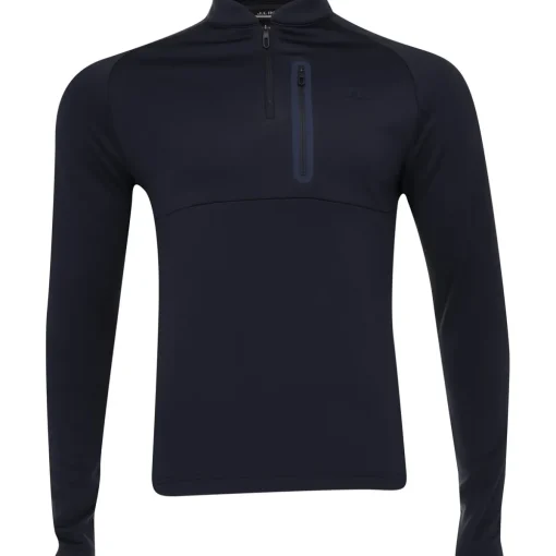 J. Lindeberg Adam Mid Layer Outerwear 1/4 Zip Golf Apparel