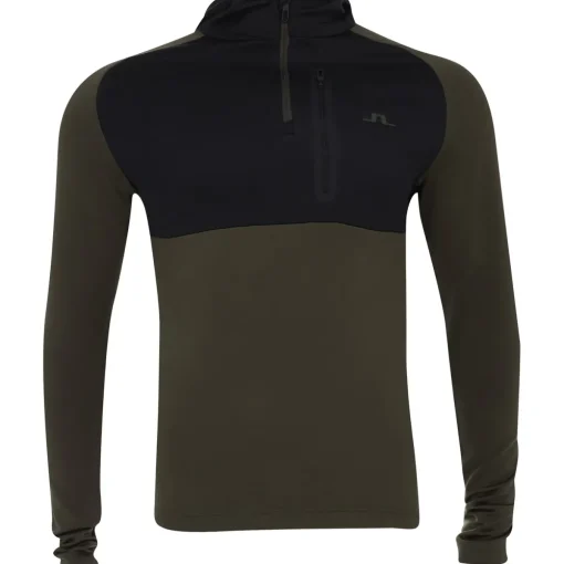 J. Lindeberg Adam Outerwear 1/4 Zip Golf Apparel