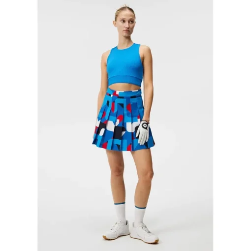 J. Lindeberg Adina Print Skort Regular Golf Apparel