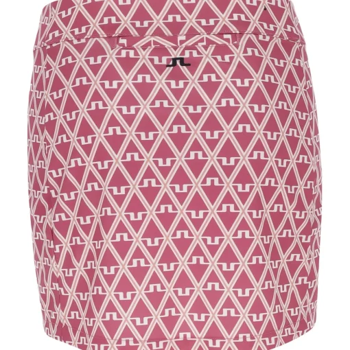 J. Lindeberg Amelie Golf Print Skort Regular Golf Apparel