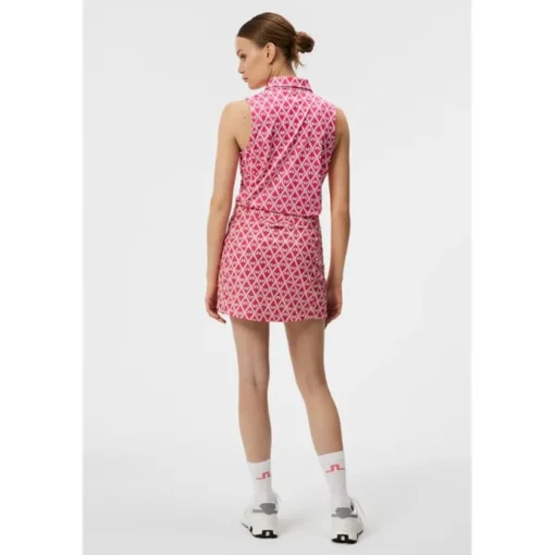 J. Lindeberg Amelie Golf Print Skort Regular Golf Apparel