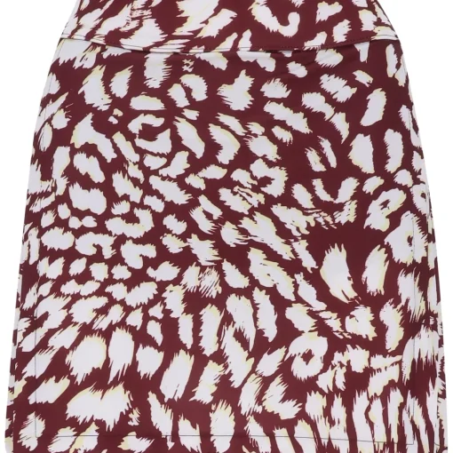 J. Lindeberg Amelie Mid Print AW24 Skort Regular Golf Apparel