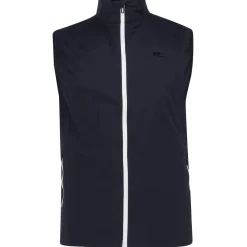 J. Lindeberg Ash-Light Packable Outerwear Vest Golf Apparel