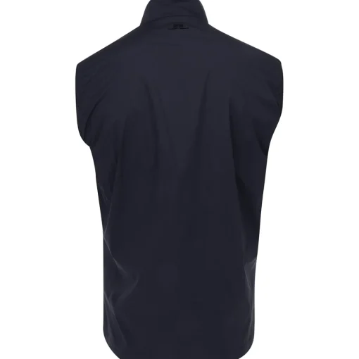 J. Lindeberg Ash-Light Packable Outerwear Vest Golf Apparel