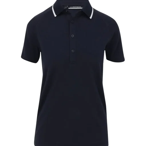 J. Lindeberg Bailey Seamless Shirt Polo Short Sleeve Golf Apparel