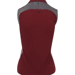 J. Lindeberg Betsy Sleeveless Shirt Polo Short Sleeve Golf Apparel