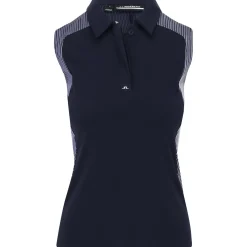 J. Lindeberg Betsy Sleeveless Shirt Polo Short Sleeve Golf Apparel