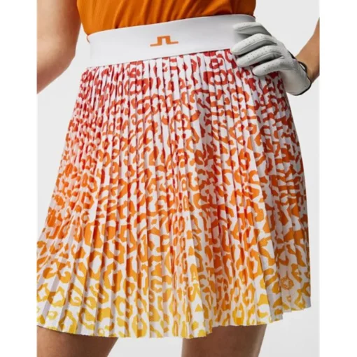 J. Lindeberg Binx Print Skort Regular Golf Apparel