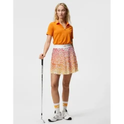 J. Lindeberg Binx Print Skort Regular Golf Apparel