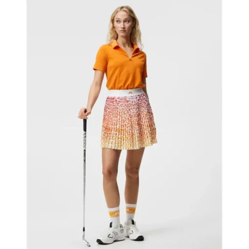 J. Lindeberg Binx Print Skort Regular Golf Apparel